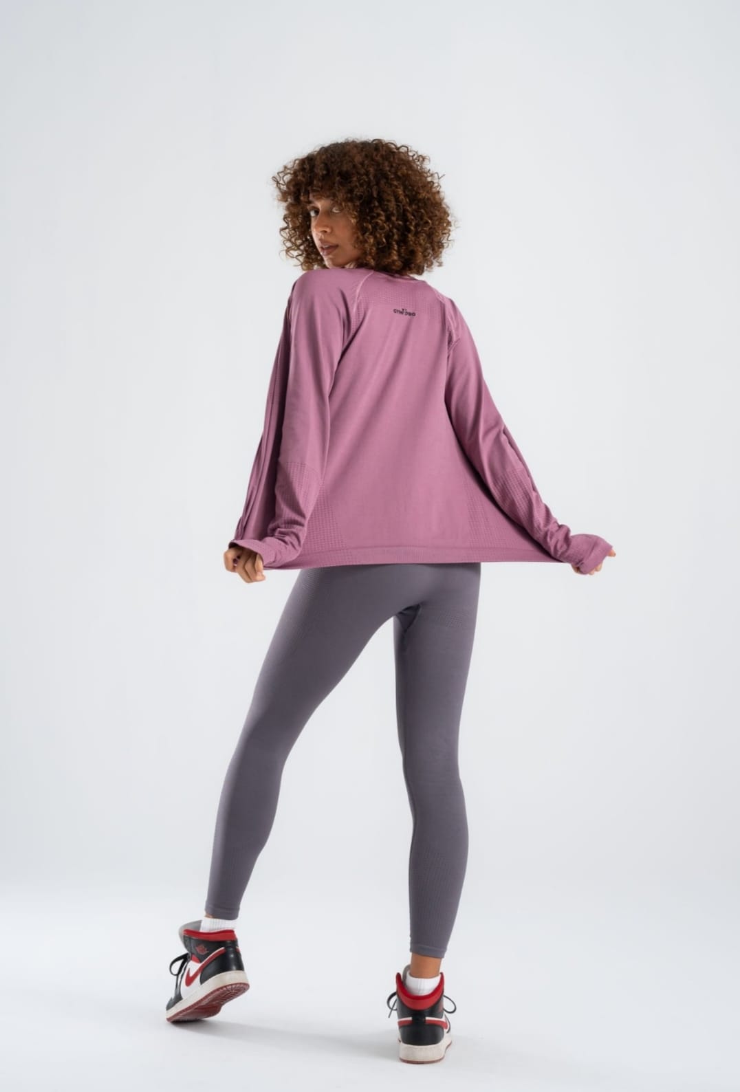 Seamless jacket pink