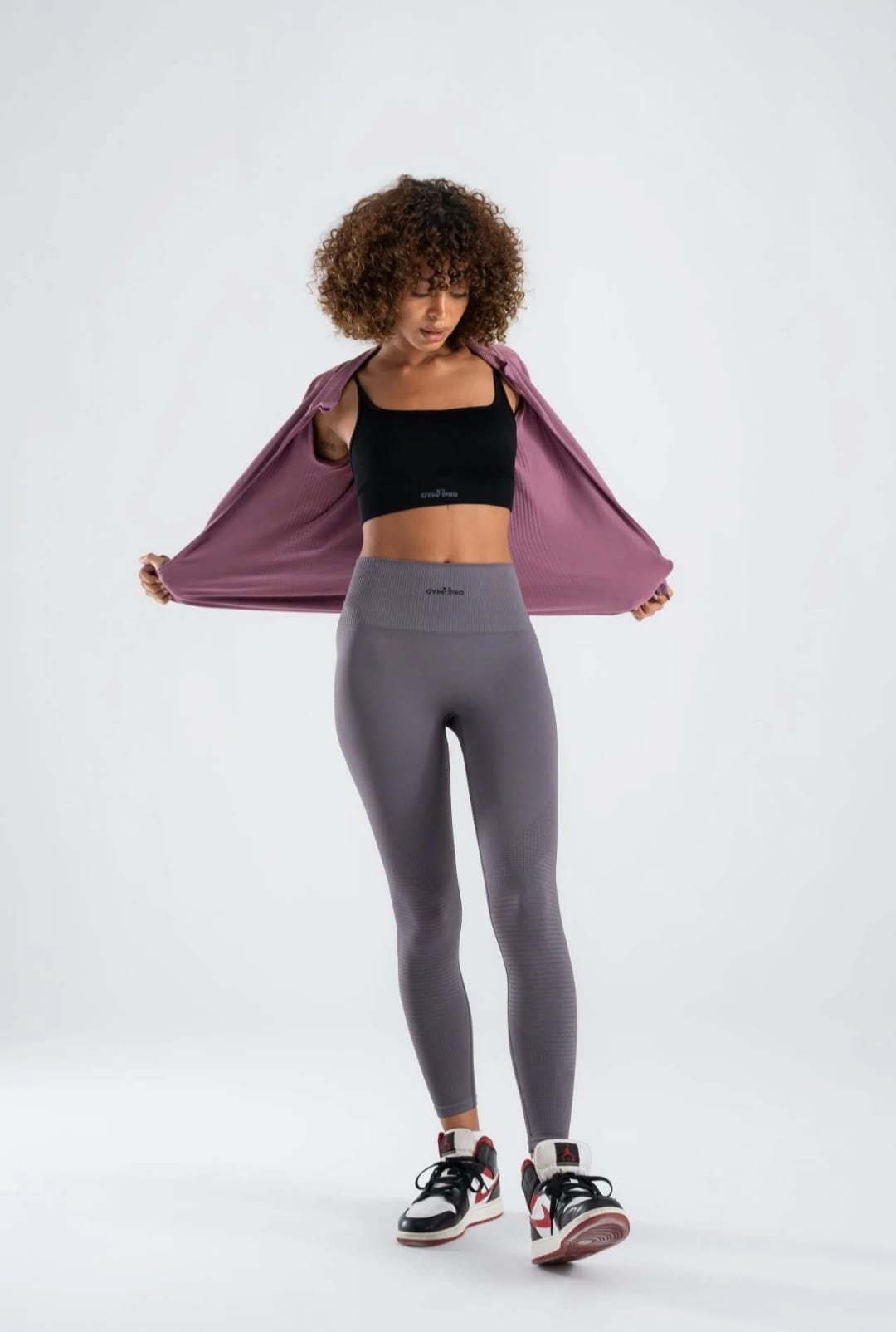 Seamless jacket lila