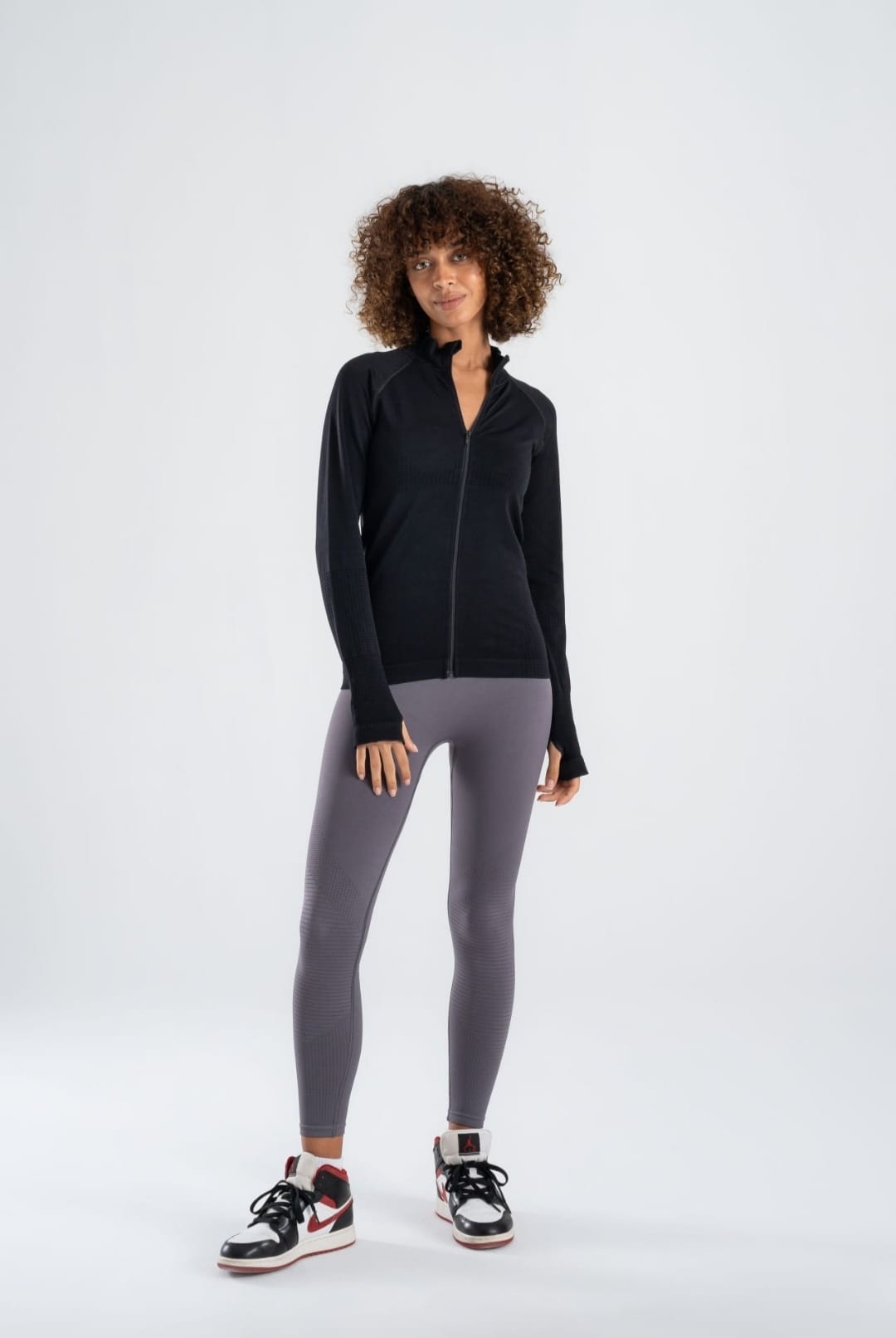 Seamless jacket black