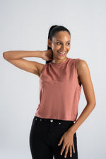 Seamless short t-shirt light cremite