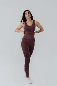 Seamless borda jumpsuit leggings