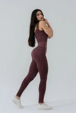 Seamless borda jumpsuit leggings